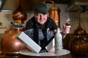 Jordan Lunn said the name was a nod to the history of Rowley Regis, where the distillery started. Photo: Steve Leath