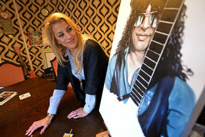 Megan is also a talented artist