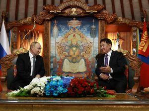 Supporting image for story: Mongolia ignores international warrant for Putin’s arrest