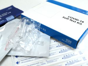 Supporting image for story: Covid-19 infections falling, but picture uncertain in some English regions