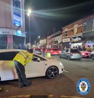 19 vehicles were seized during the operation