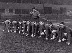 Jack during a training session at Wolves