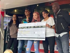 Bethany Stokes with the judges