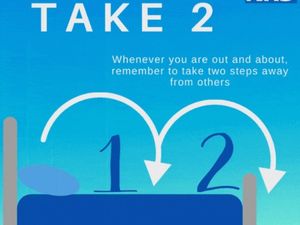 Supporting image for story: ‘Take 2’ steps away from others, say Shropshire health bosses in latest campaign