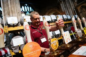 Shrewsbury and West Shropshire CAMRA Beer and Cider Festival at St Mary's Church returns this week