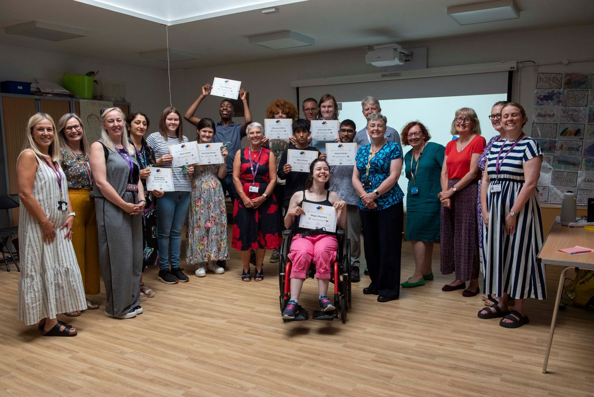 Wolverhampton young disability group celebrate year of partnership improving the city