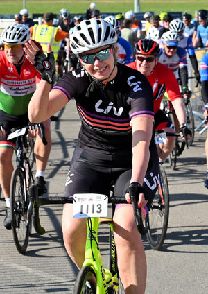 Round the Wrekin Sportive at Dudley and Kingswinford Rugby Club.