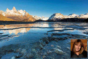 Supporting image for story: Frozen river picture earns Shropshire's Claire first prize in National Geographic contest