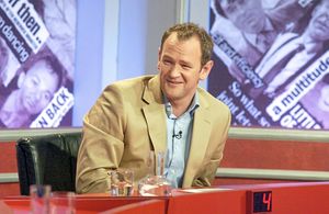 Alexander hosting Have I Got News For You