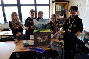 Students Chris Ross, Alissa Warrender, Sui Talens, Lily Pugh and Lloyd Smith have qualified the finals of a prestigious geology competition.