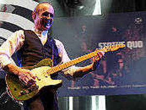 Supporting image for story: Quo rock Brum again and again