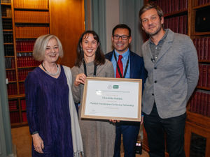 Supporting image for story: 'I hope dad would be proud': Market Drayton farm wins national charity award