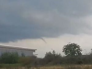 Supporting image for story: Telford hit by mini-tornado? Watch the video