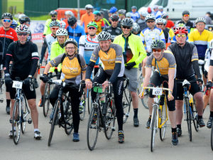 Supporting image for story: Charity cyclists head for the hills