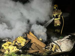 Supporting image for story: Firefighters called after bonfire gets out of control in Telford