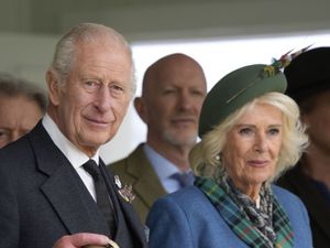 Supporting image for story: Smiles from Charles and Camilla as royal couple visit Braemar Gathering