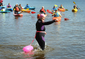 The Mere Mile sponsored swim