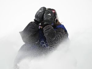 Supporting image for story: Mia Brookes narrowly misses medal after bold trick in Olympic snowboard final