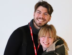 Supporting image for story: Corrie star tells students it's their time to shine