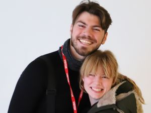 Supporting image for story: Corrie star tells students it's their time to shine