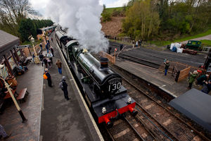 Severn Valley Railway annual Spring Steam Festival at Bridgnorth Station