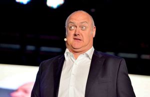 On stage in the Big Top in Telford Town Park