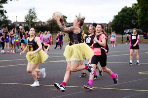 Ravens (in black) vs Stays