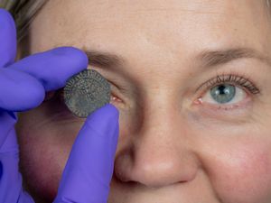Supporting image for story: Earliest coin minted in Scotland saved for nation after metal detectorist find
