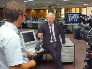 Supporting image for story: Hard-pressed – Boris Johnson a PM made by newspapers
