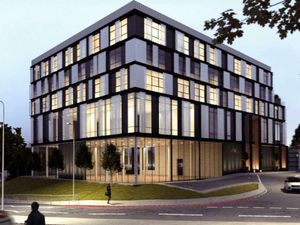 Computer generated image of the plans for the former Jabez Cliff factory land