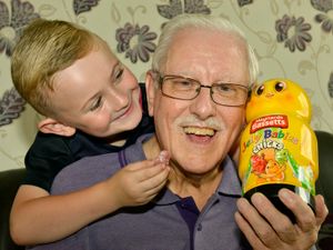 Supporting image for story: Six-year-old saved great-grandad's life thanks to a jelly baby