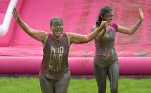 Donna Peasley and Kat Keane from Perton.