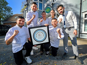 Supporting image for story: Staff at Darshan Nepal celebrate success after National Curry Life Awards