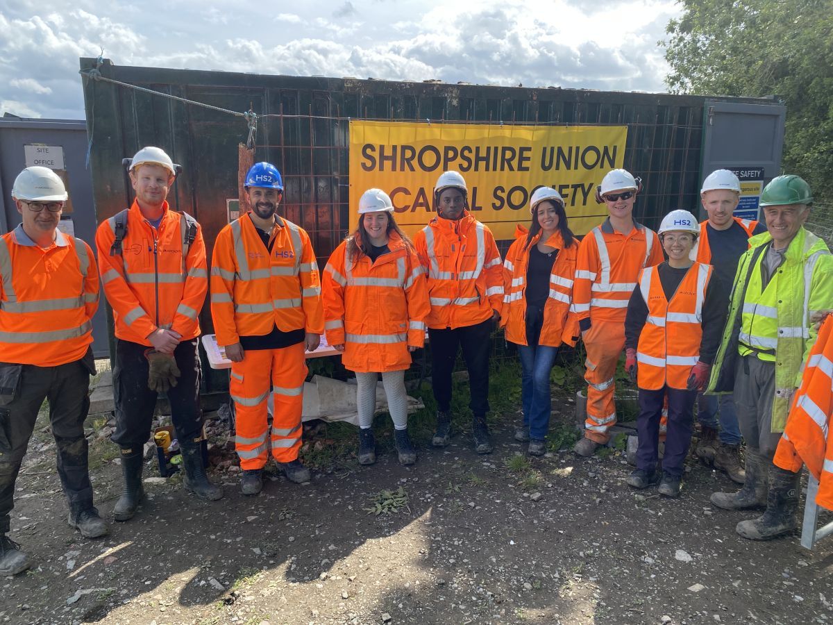 Major milestone achieved by Shropshire Union Canal Society