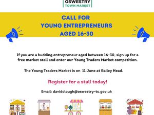 Apply for a free market stall to showcase your products and services