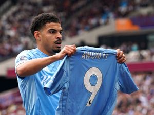 Supporting image for story: Morgan Gibbs-White dedicates goal to Taiwo Awoniyi as Forest win at West Ham