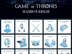 Supporting image for story: Game of Thrones: Get ready for the return of the show with season eight bingo