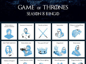 Supporting image for story: Game of Thrones: Get ready for the return of the show with season eight bingo