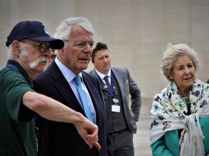 Supporting image for story: Former PM Sir John Major moved during visit to National Memorial Arboretum