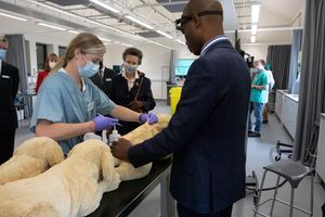 The Princess Royal on her visit to Harper Adams University 