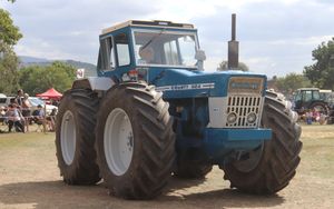 S J Jones with County 1124. Image by E A Bates