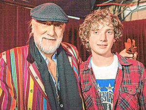 Supporting image for story: Mick Fleetwood plays mentor to Shrewsbury singer Dan