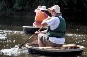 The Ironbridge Coracle Regatta