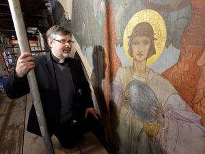 Supporting image for story: Flashback to 2005: Church's bid to restore historic wall paintings