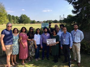 Councillors and residents worried about the potential loss of Green Belt land in Walsall. PIC: Gurdip Thandi LDR