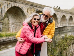 Supporting image for story: Love blossoms over countryside walks for Jeff and Betty