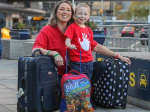 Supporting image for story: Let's Back Zac – Brave Broseley youngster jets to America for treatment