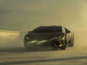 Supporting image for story: Lamborghini’s Huracan Sterrato is an off-road-ready supercar