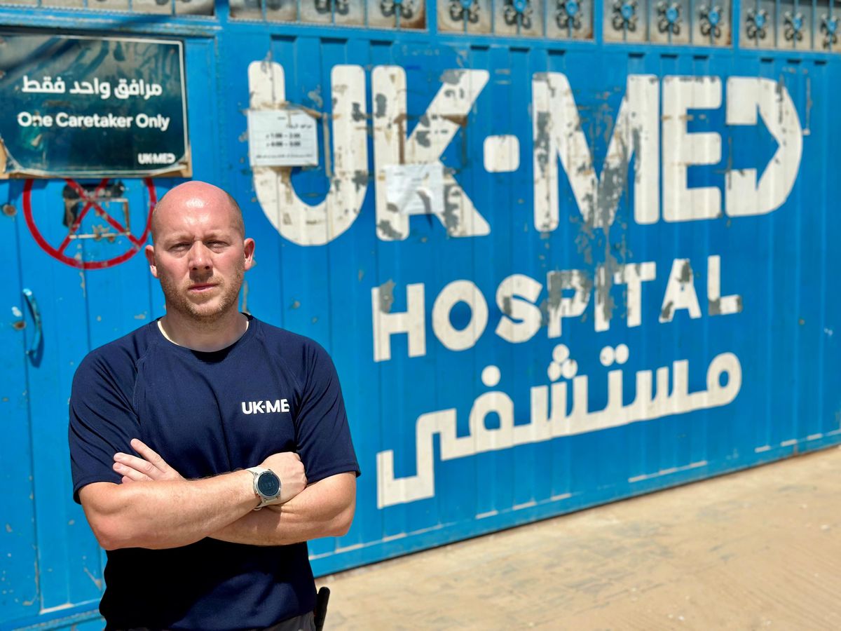 Briton tells of ‘heartbreaking’ moment he put children into body bags in Gaza Briton tells of ‘heartbreaking’ moment he put children into body bags in Gaza