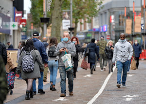 Non-essential retail reopens after the second national lockdown